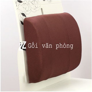 Gối Tựa Lưng Văn Phòng Cao Su Non Cỡ Lớn ZURI PILLOW GTL-02 Chống Đau Mỏi Lưng, Đau Cột Sống