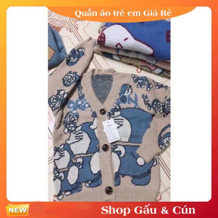 Áo khoác cadigan len lông thỏ cho bé hàng Quảng Châu new 100% cho bé 25-28kg