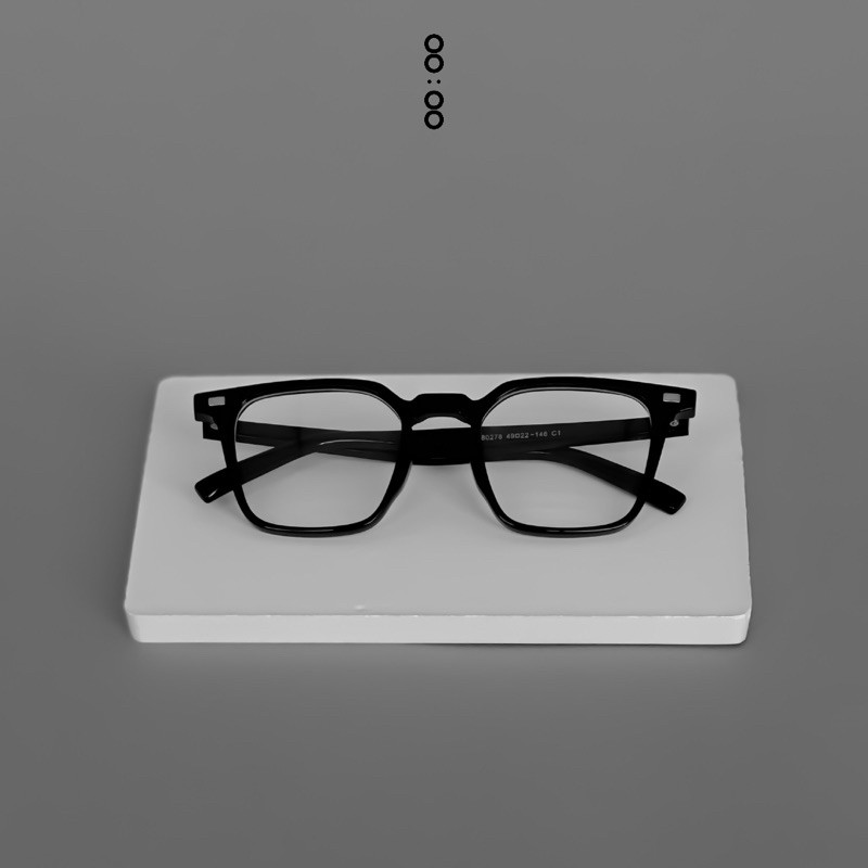 Gọng kính cận vuông THE88 phong cách thời trang Unisex phù hợp nam và nữ - KC25 | BigBuy360 - bigbuy360.vn