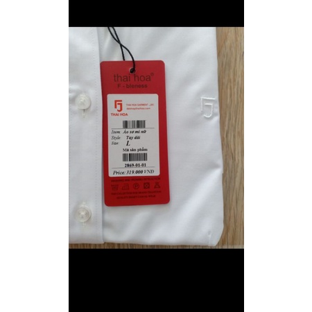 áo sơ mi Thái Hòa mã 8919 và 2869-01 vải sợi tretay ngắn.
