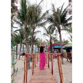 váy hồng tiểu thư