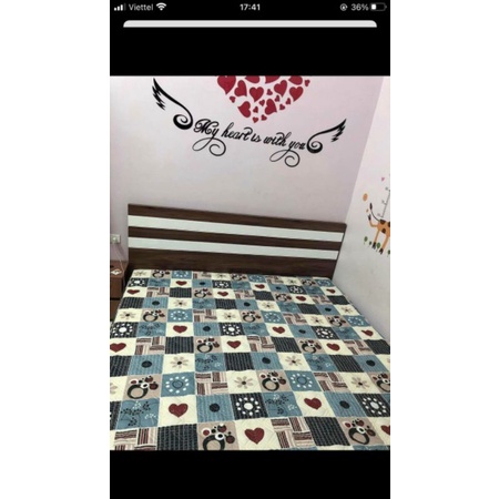 Ga Trần Bông 3 lớp K.thước 2m0x2m2 mẫu mã đa dạng
