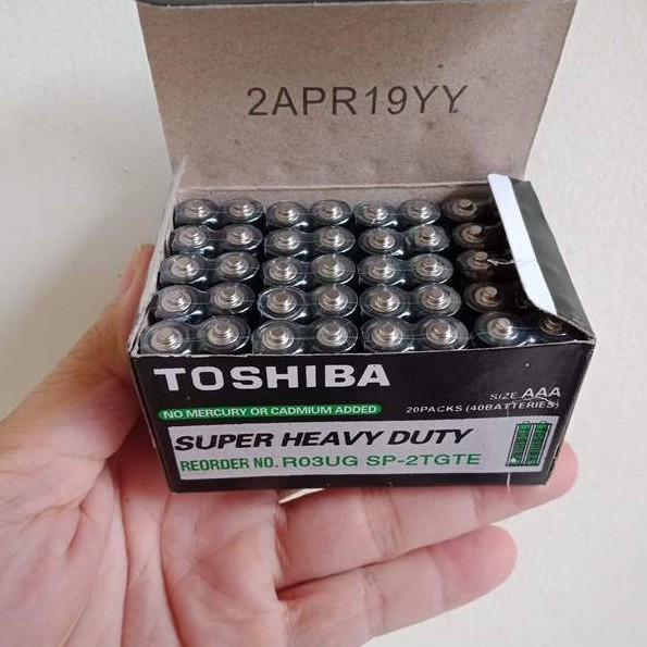 Pin tiểu nhỏ AAA  Toshiba