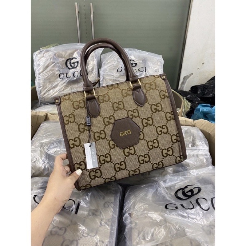 Túi Công Sở Nữ Hoạ Tiết G.C, Túi Xách Nữ Thời Trang Size 35cm