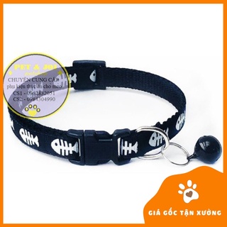 Vòng cổ màu đen cho chó mèo dưới 5kg