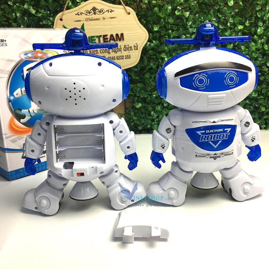 Robot xoay 360 độ nhạc cực hay số 519 cho các bé - Lựa chọn tuyệt vời cho phụ huynh -DC2548