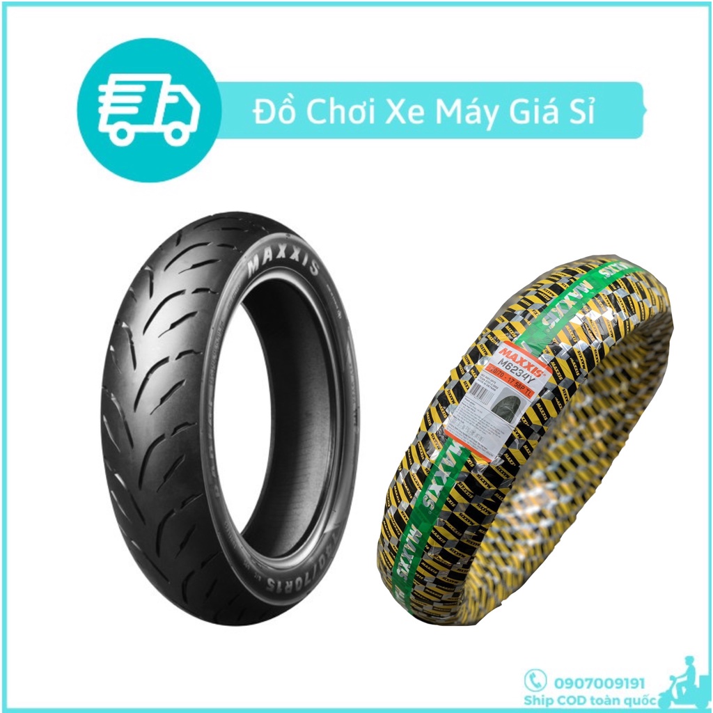 Vỏ Maxxis 3D kim cương Size 70 đến 120/70 - 17 gắn Exciter, Winer , Raider xe số Size 17 " Không Ruột "