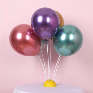 Bóng siêu nhũ 50 quả 12" màu ánh kim chuẩn bóng mỹ trang trí sinh nhật  thôi nôi party