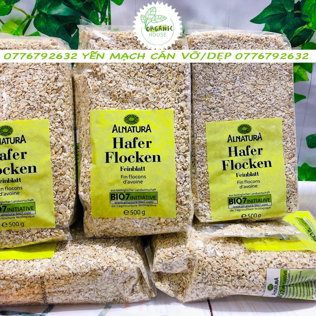 Yến mạch 500g Hafer Flocken nhập khẩu Đức