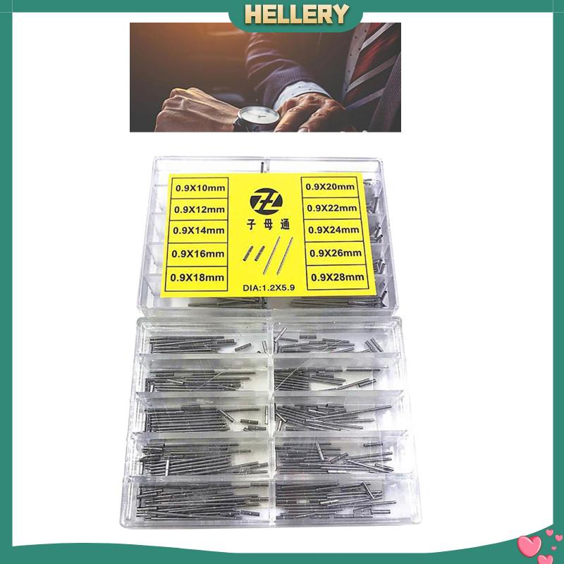 Hộp 10 Loại Dây Đồng Hồ Đeo Tay 0.9mm 10mm-28mm