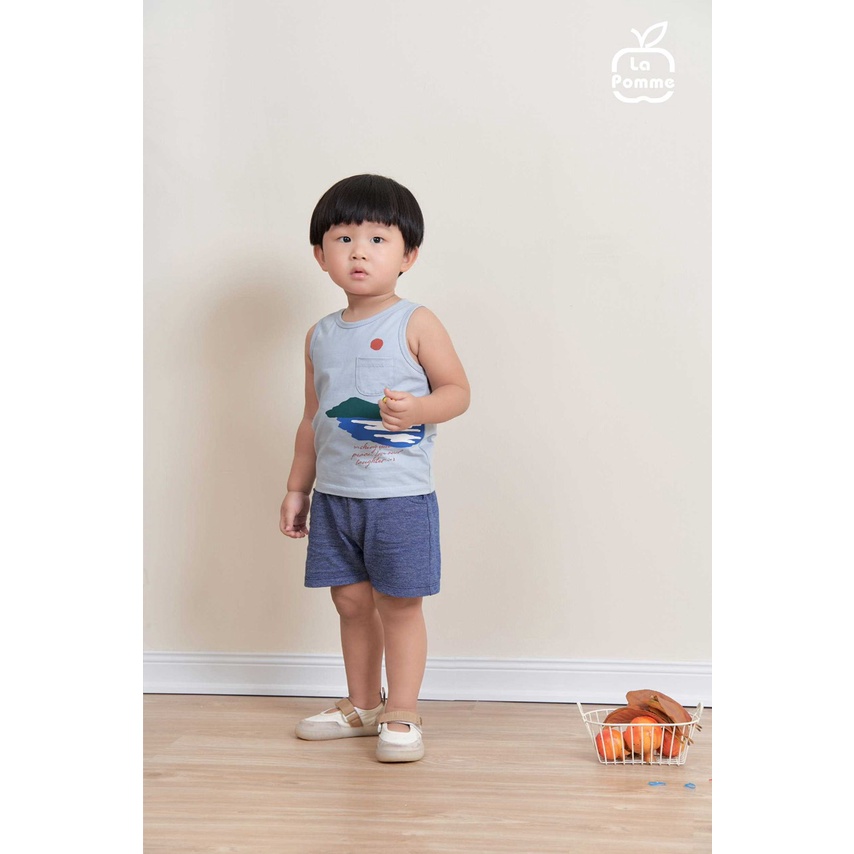 Bộ ba lỗ Lapomme cho bé trai, bé gái từ 6 tháng đến 5 tuổi ( 11001 Gấu trắng bắc cực và 11005 Khám phá thiên nhiên)