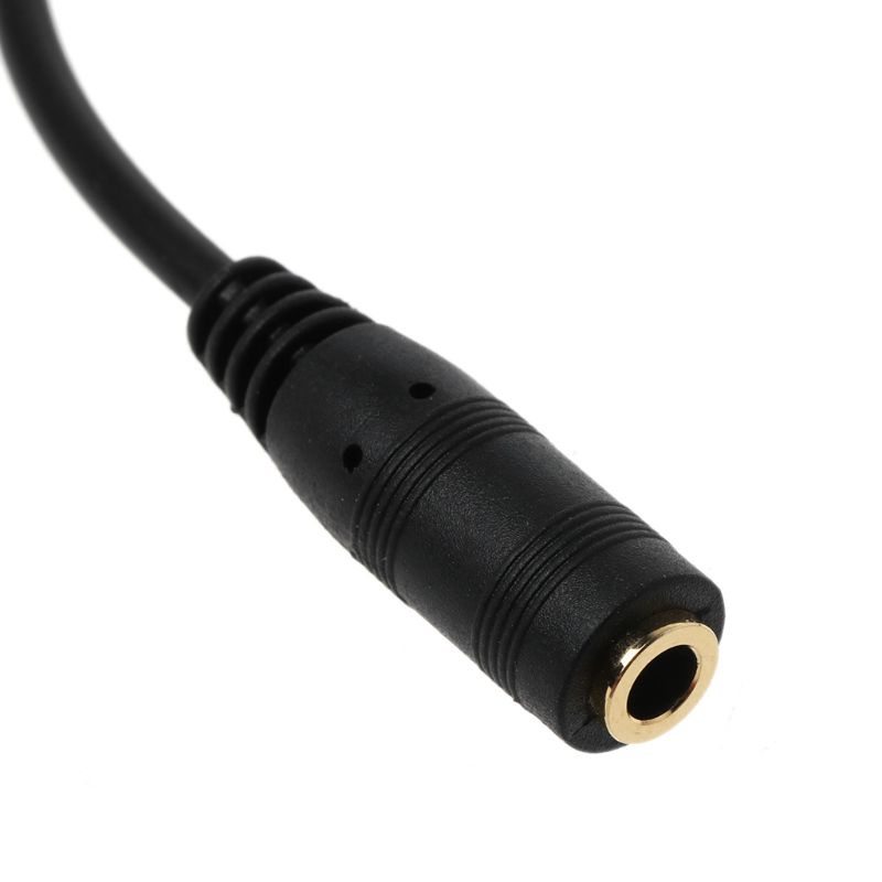 Cáp Nối Dài Chuyển Đổi Giắc Cắm 3.5mm AUX Sang Cổng Cắm Tai Nghe Có Điều Khiển Âm Lượng Dễ Sử Dụng