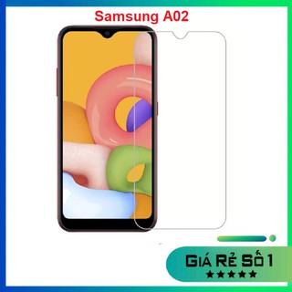 Kính cường lực Samsung A02/ M02 trong suốt không full màn hình