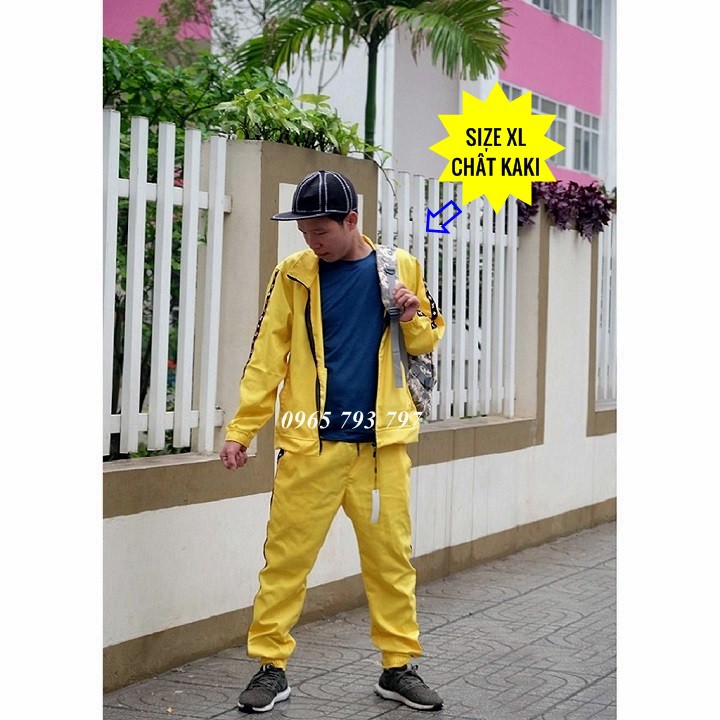 Bộ Quần Áo Vàng Pubg Track Suit Banana Cosplay ⚡Loại Đẹp⚡ Quần Áo Hóa Trang Pubg UNISEX Tặng Kèm Móc Khóa - ZCK MART