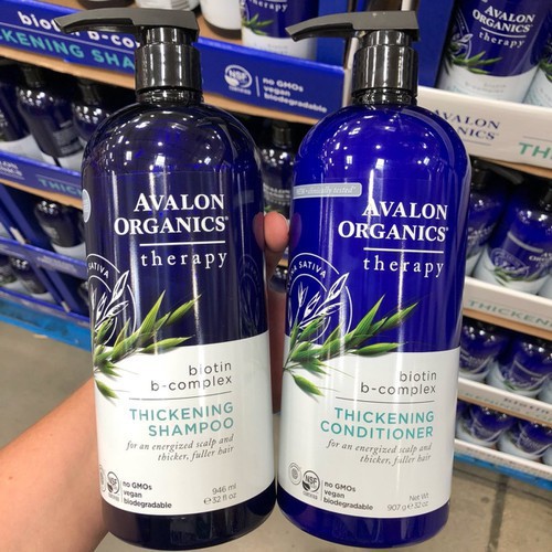 DẦU GỘI & XẢ LÀM DÀY, GIẢM RỤNG TÓC AVALON ORGANICS BIOTIN B-COMPLEX THICKENING SHAMPOO