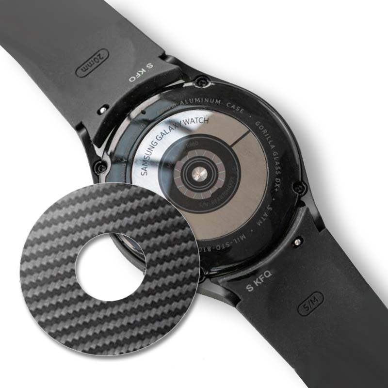 Miếng Dán Sợi Carbon Mềm Chống Trầy Cho Samsung Galaxy Watch4 40mm 44mm Classic 42mm 46mm Watch3 45mm