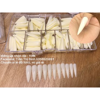 Móng úp phom nhọn dài