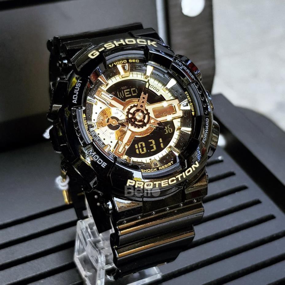 [ảnh thật] Đồng hồ thể thao nam Gshock GA110 Black