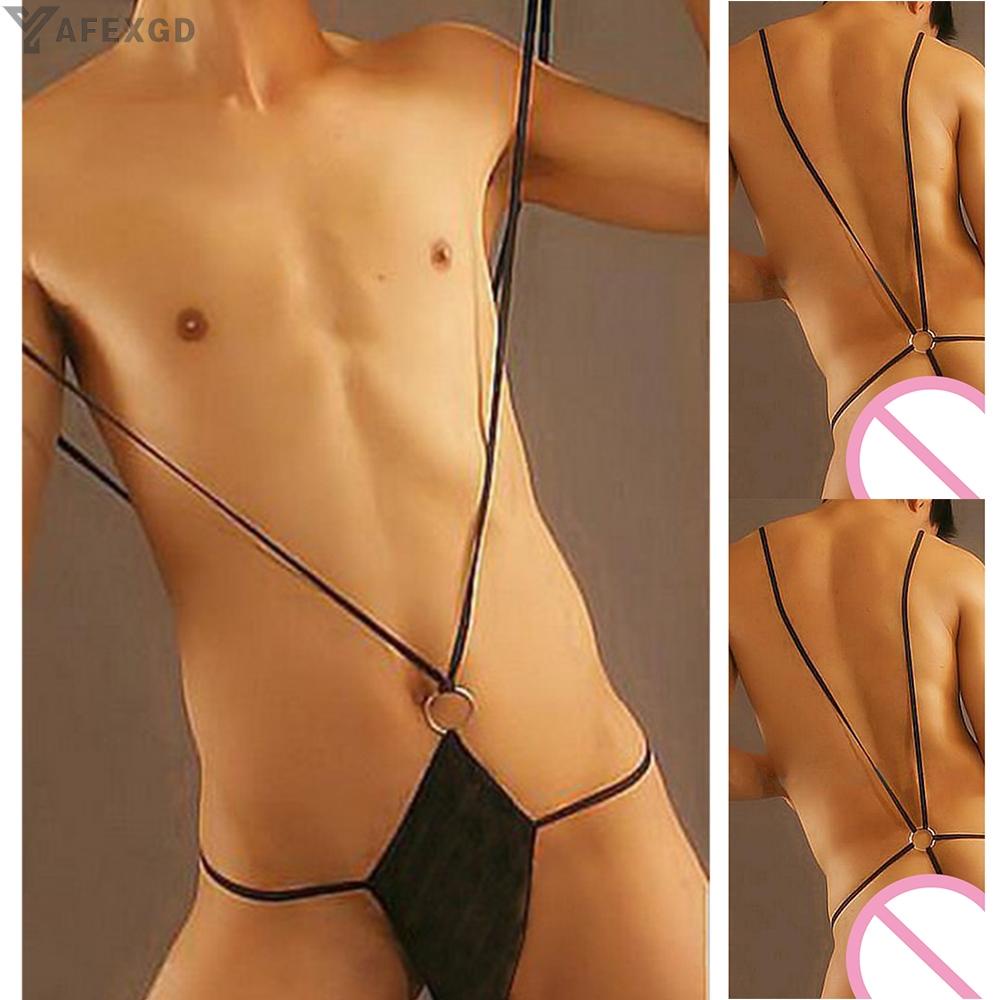 Mens Bodysuit Summer Suspender Swimwear Thong Breathable Casual Comfortable