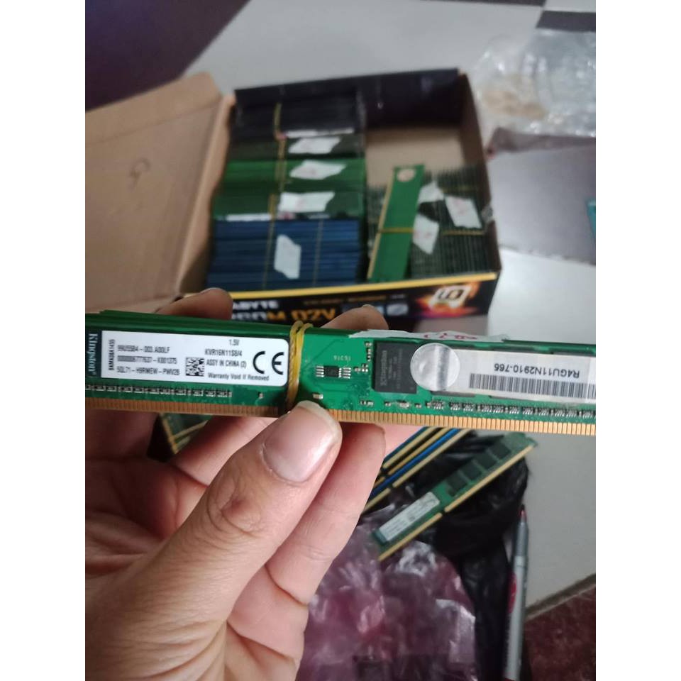 Ram máy Bàn: 2gb 4gb 8gb dr3 buz 1600 1333 hàng cũ tháo máy