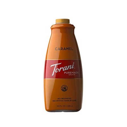 Sốt Torani Caramel Chai 1.89L. Hàng công ty có sẵn giao hàng ngay