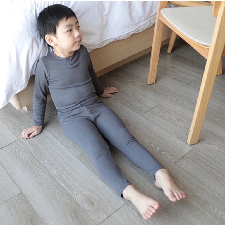 BỘ DÀI TAY THUN THUN TĂM CÚC MINKYMOM QUẢNG CHÂU