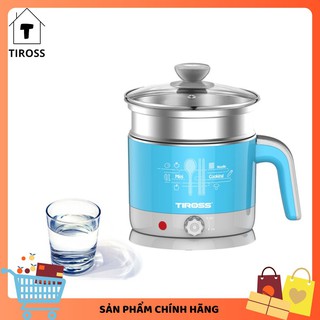 [Tiross123] Ấm nấu điện đa năng Tiross TS 1366 ,Sản Phẩm Chính Hãng, Bảo Hành 12 Tháng