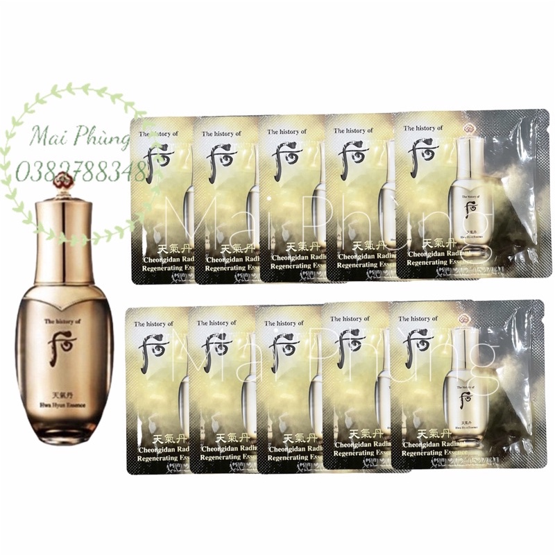 10 gói Tinh chất tái sinh Whoo Hwahuyn essence