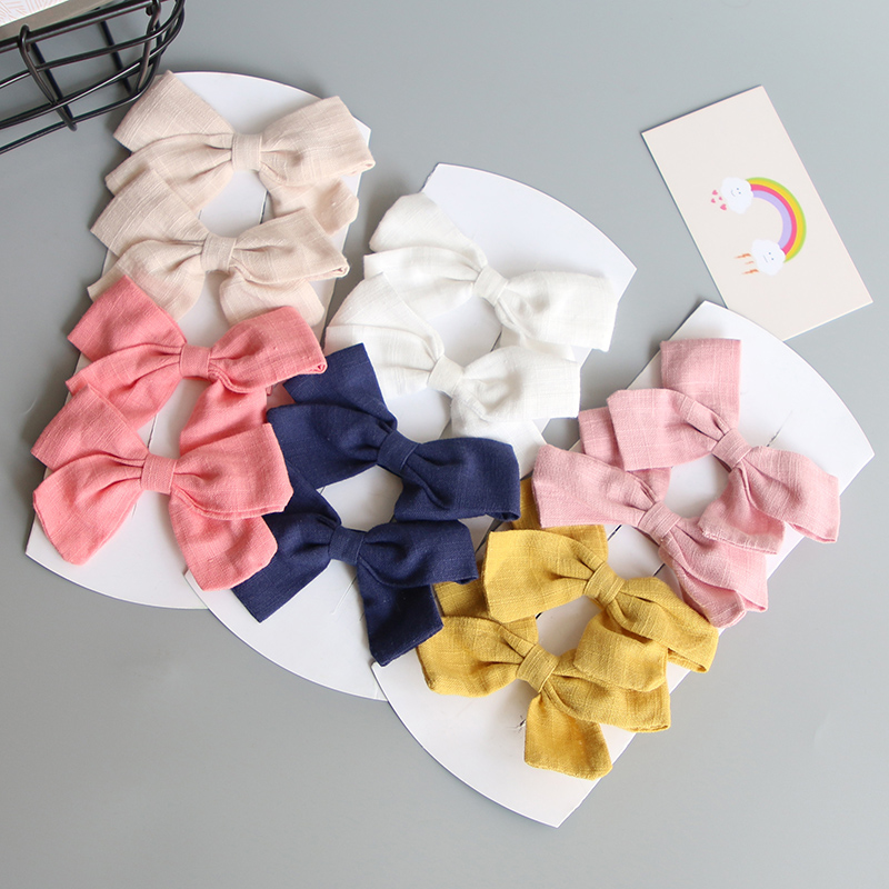 Set 4 kẹp tóc xinh xắn dành cho bé gái