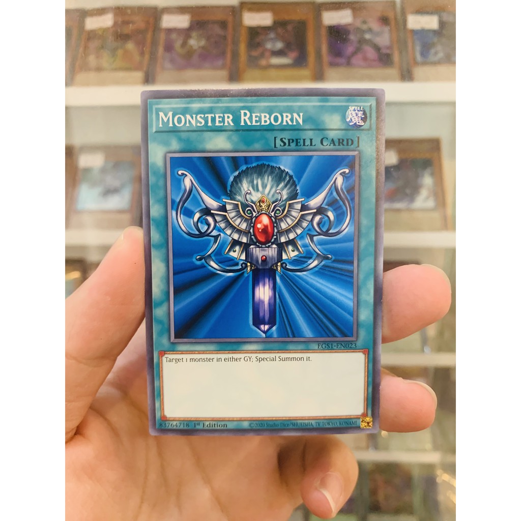 Thẻ Bài YugiOh! Mã EGS1-EN023 - Monster Reborn - Common - 1st Edition