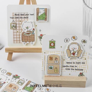 Washi tape thú cưng cute