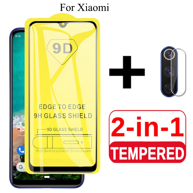 Kính Cường Lực Bảo Vệ Camera 2 Trong 1 9d Cho Xiaomi Mi A1 A2 5x 6 6x 8 9 Xiaomi 8 Lite