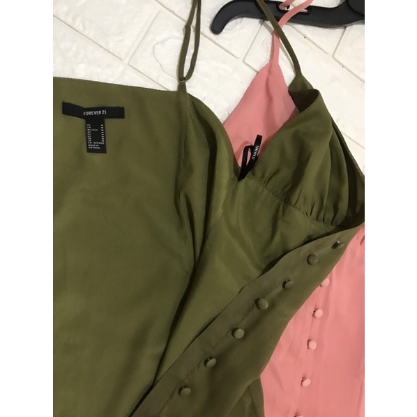 Đầm maxi cài nút 2 lớp xuất dư xịn