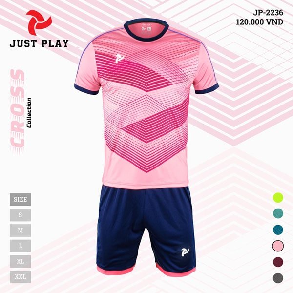 Bộ Quần Áo Thể Thao Cao Cấp Justplay Cross 2022 - Chất Liệu Thun Lạnh Cao Cấp