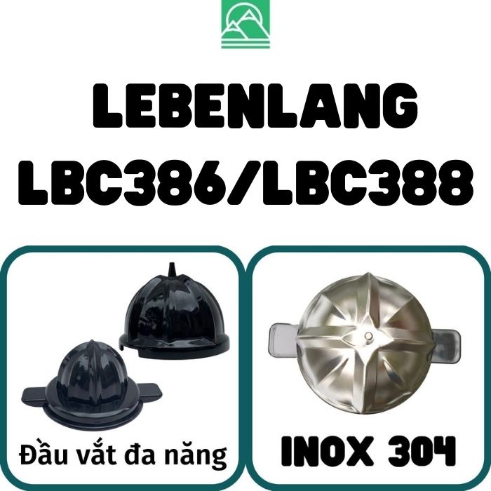 Đầu vắt cam thay thế (Núm vắt cam, nón vắt cam) máy LEBENLANG LB389/ LBC386/LBC388