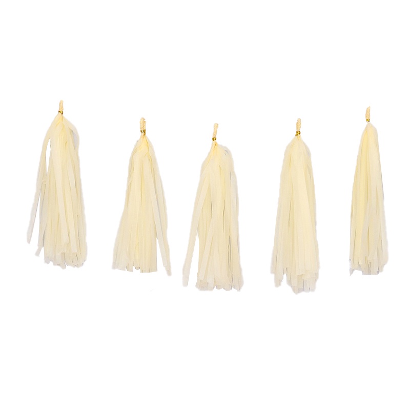 Bộ 5 Dây Ruy Băng Trang Trí Bong Bóng Sinh Nhật Bé