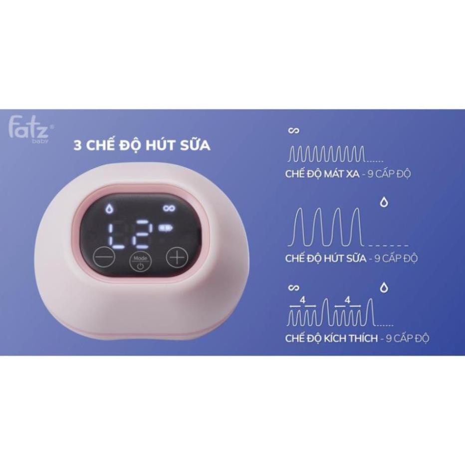 Máy hút sữa không dây rảnh tay, máy vắt sữa Fatz baby Freemax  1 / Freemax 9 FB1201CW