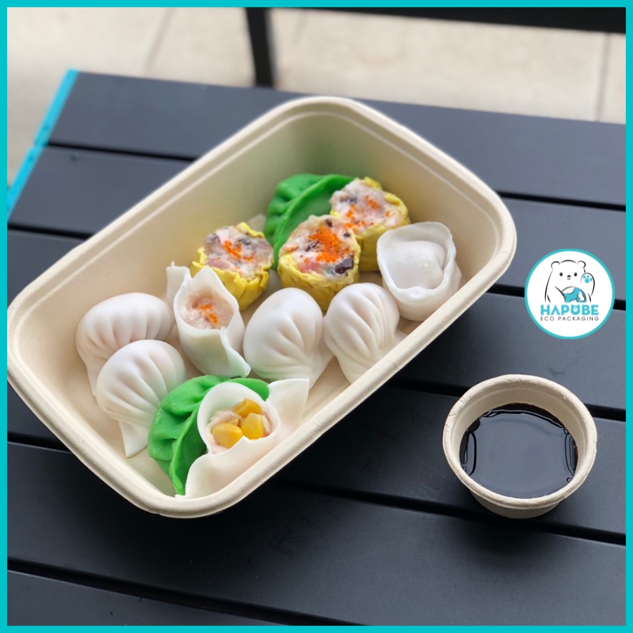 Combo 50 hộp bã mía chữ nhật 790ml BHZ006