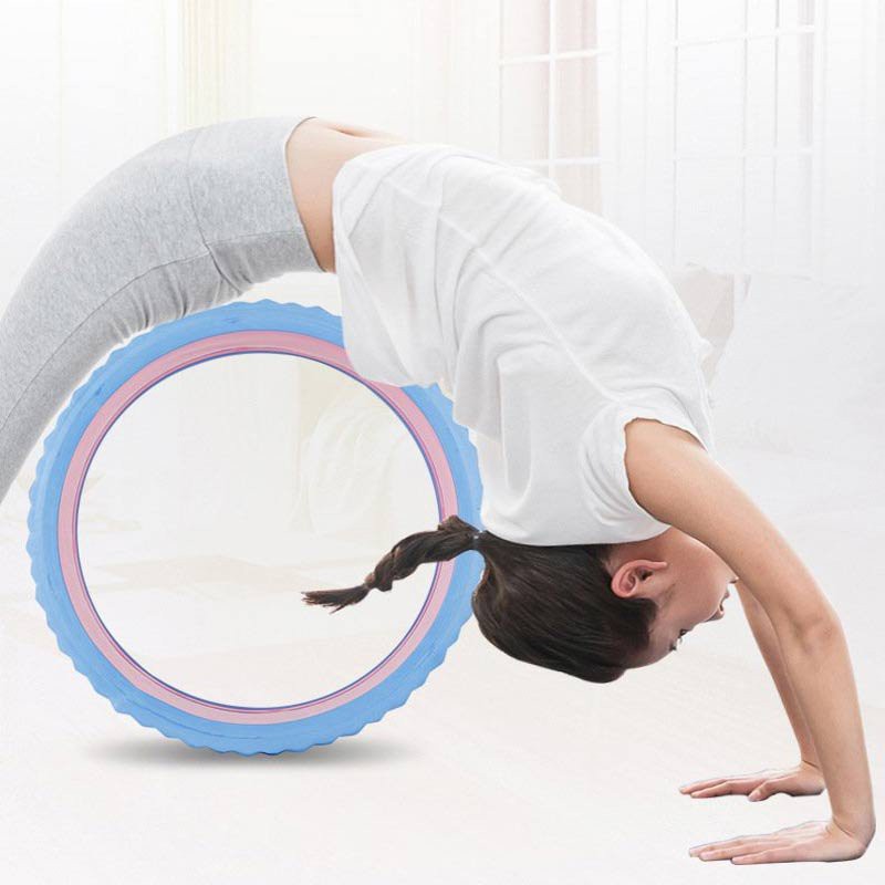 Vòng Yoga 14cm Gai Massage Khung Vòng ABS bản rộng 14cm trọng lượng 1.5kg Chịu Lực Cao