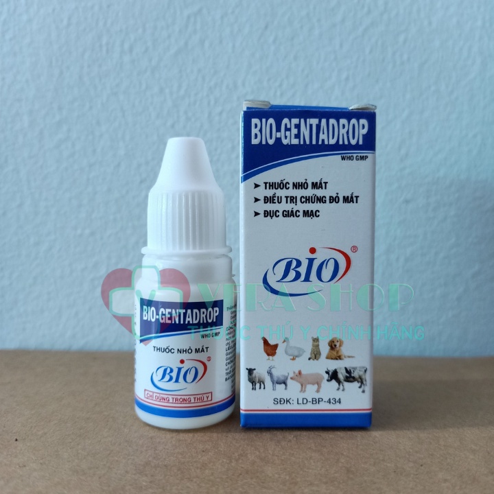 BIO GENTADROP 10ML - Nhỏ mắt