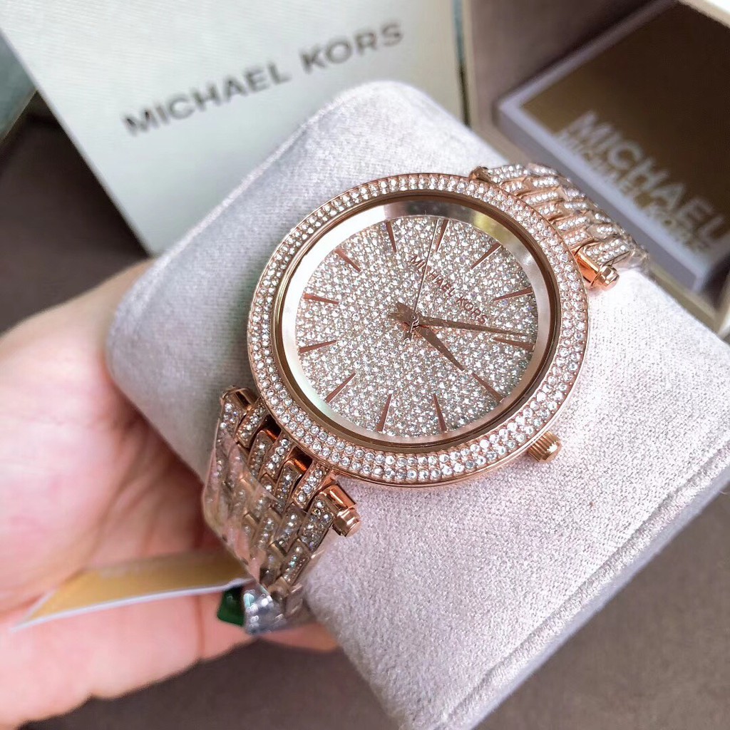 Đồng hồ nữ michael kors darci mk3779 mk3780 dây thép 38mm