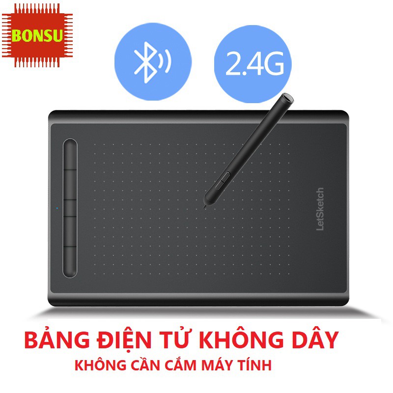 Bảng điện tử không dây LetSketch của hãng VSON 8 inch nhập khẩu