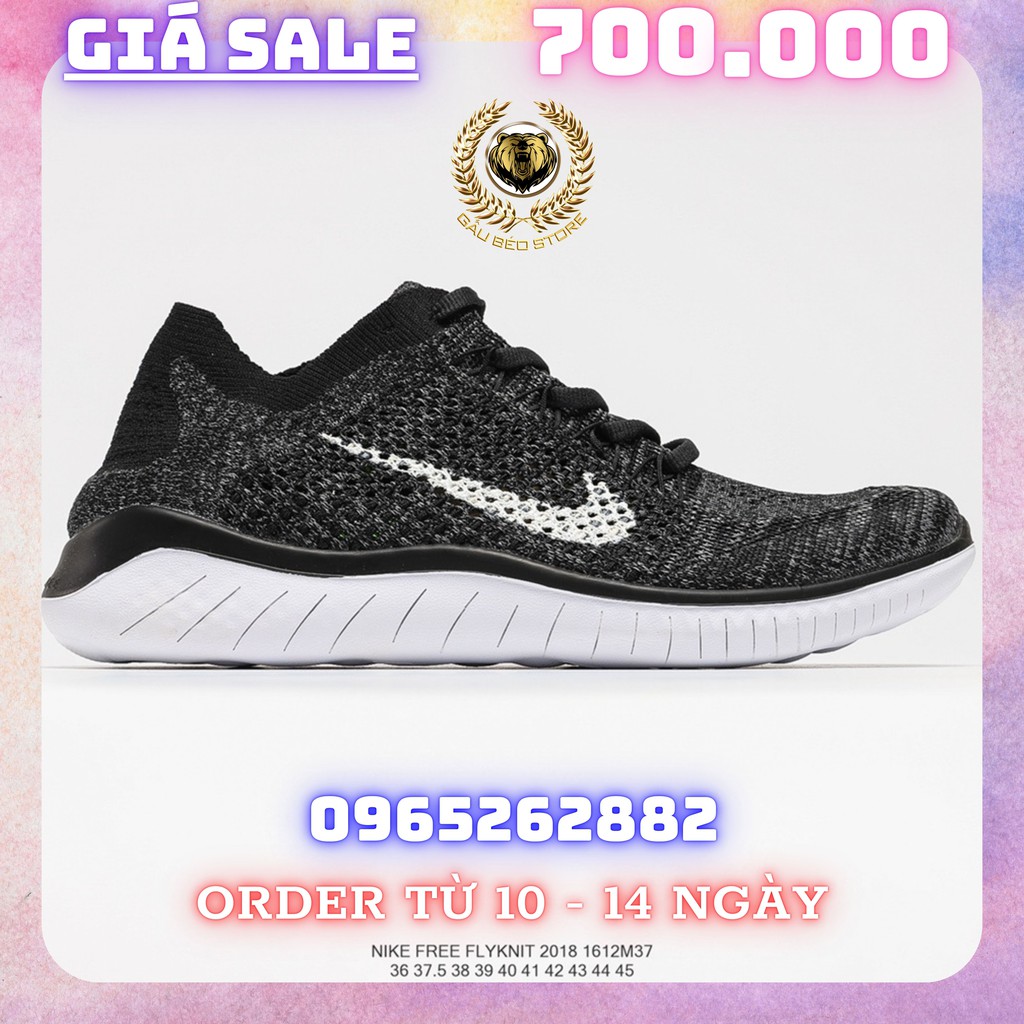 Order 1-2 Tuần + Freeship Giày Outlet Store Sneaker _Nike Free RN Flyknit 2018 MSP: 1612M372 gaubeaostore.shop