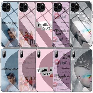 Ốp Điện Thoại Mặt Kính Cường Lực vc78 Họa Tiết thank, Nxt ariana grande Cho apple iphone 11 pro xs max xr x 8 7 6 6s plus