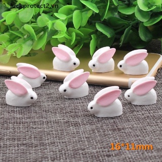 Thỏ trắng mini trang trí tiểu cảnh