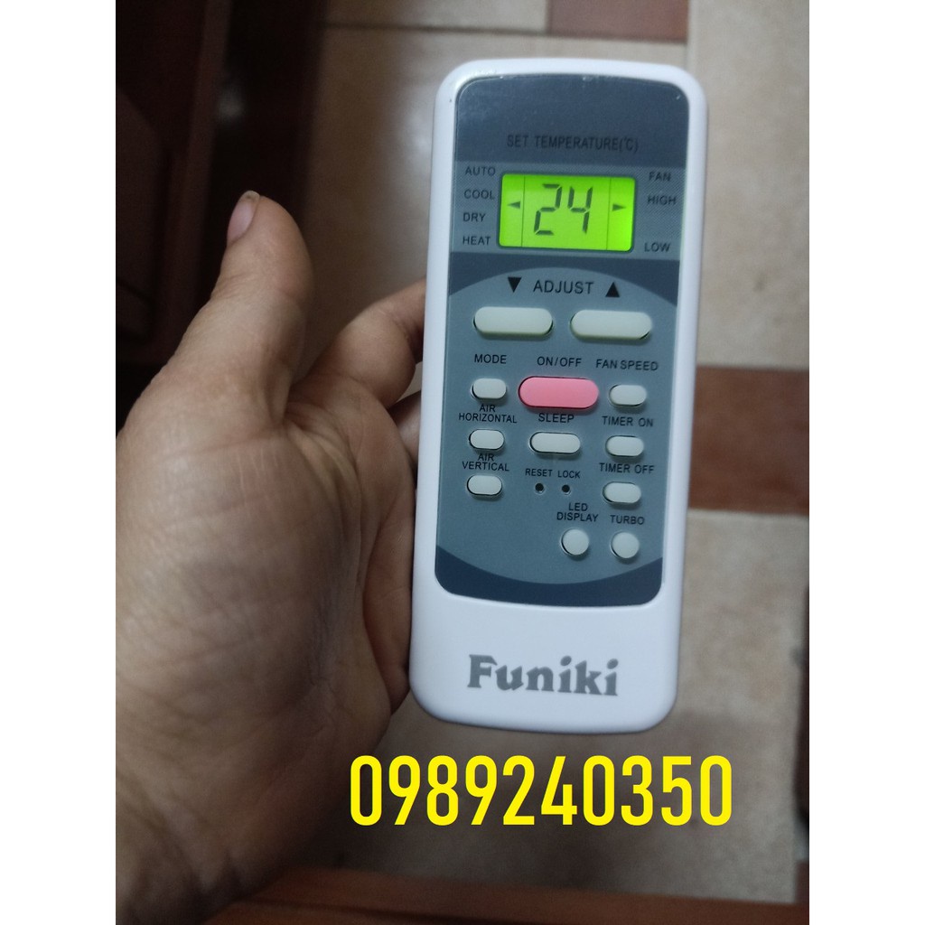 Điều khiển điều hòa Funiki 2 chiều chính hãng LOẠI TỐT