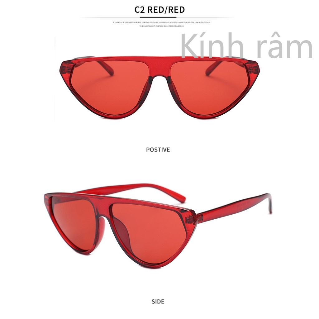 Kính mát mắt mèo phong cách cổ điển dành cho cả nam và nữ