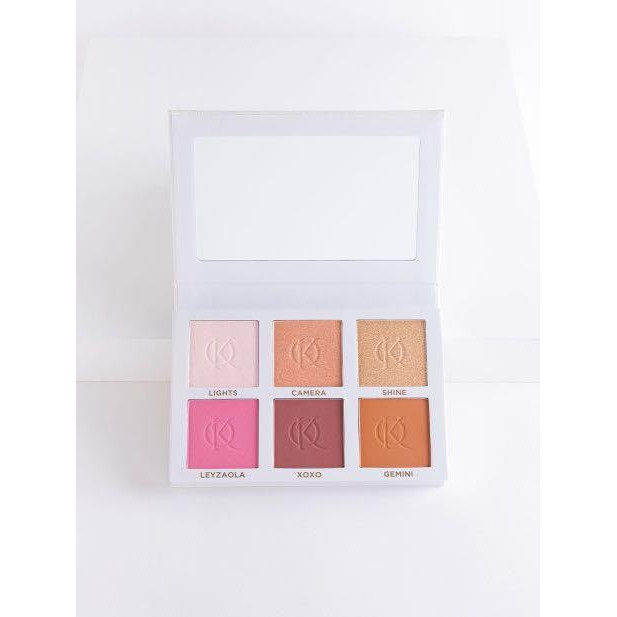 Kenia Ontiveros Beauty - Bảng phấn má và highlight Blush and Shine Kit 6x4g