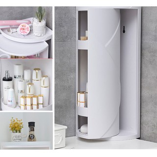 Kệ Góc Nhà Tắm Xoay 360 Độ 3 Tầng Chính Hãng, Thiết Kế Sang Trọng, Tiện Nghi