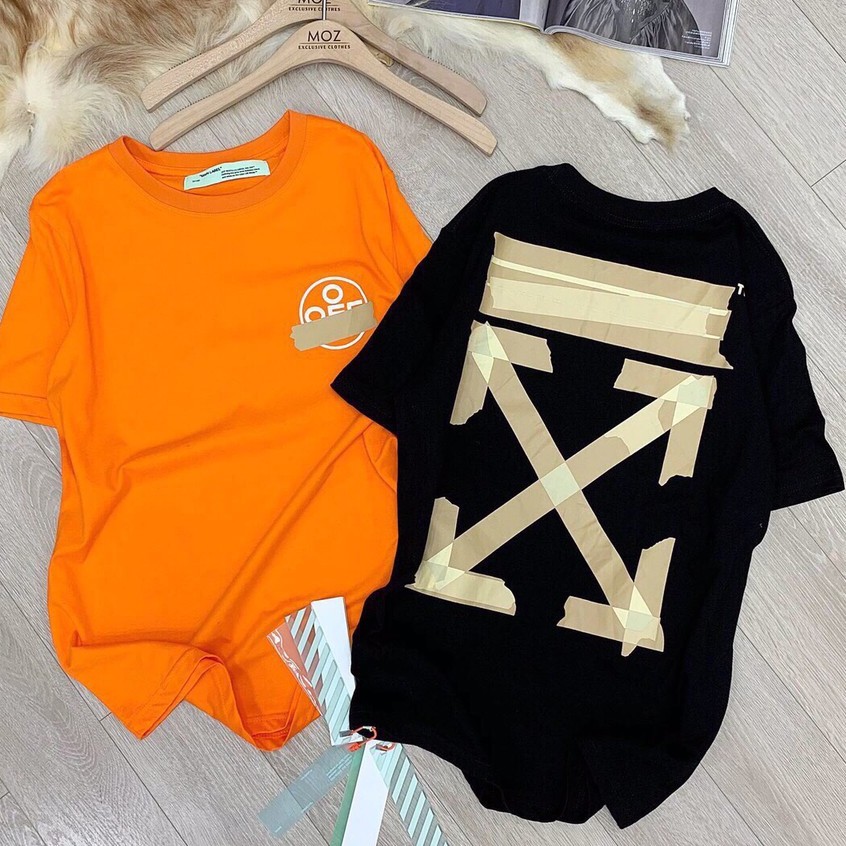 ÁO THUN TAY LỠ UNISEX OFF MŨI TÊN (12 mẫu)